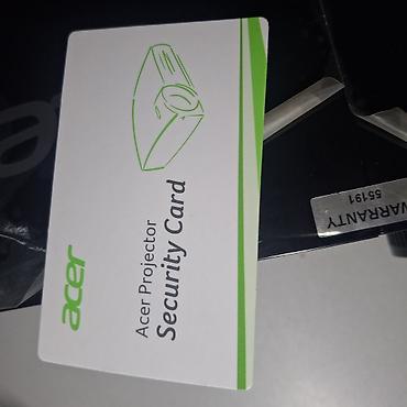 видео камералар: Проектор Acer (серия домашнего/офисного DLP) Описание: - Корпус в — 4