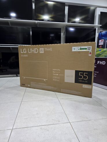 Televizorlar: İşlənmiş Televizor LG Led 55" 4K (3840x2160), Ödənişli çatdırılma