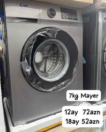 Paltaryuyan maşınlar: Paltaryuyan maşın Midea, 6 kq, Avtomat, Qurutmasız, Kredit var, Pulsuz çatdırılma