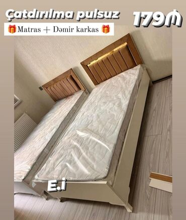 Çarpayılar: Yeni, Təknəfərlik çarpayı, Bazalı, Matras ilə, Siyirməsiz, Azərbaycan