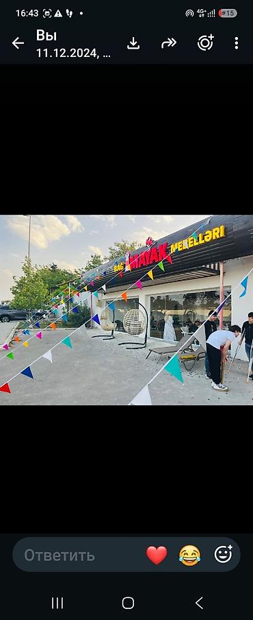 xirdalan mebel fabriki: Amburan Mallın yanında anbar icarəyə verilir. - Sahə: 180 kv.m - — 10