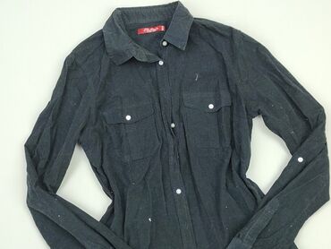 granatowa bluzki z koronki: Shirt, M (EU 38), condition - Good
