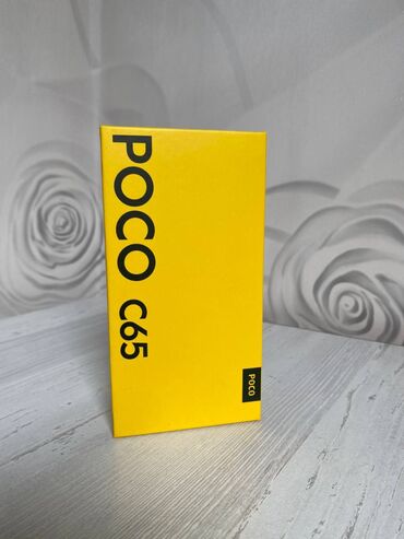 телефоны кант: Poco C65, Колдонулган, 256 ГБ, түсү - Кара, 2 SIM