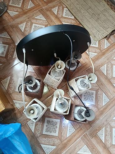 neman xrustal instagram: Çılçıraq, 6 lampa, Metal — 1