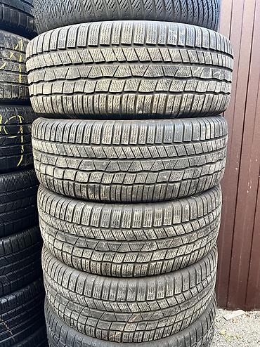 Шины: Шины 255 / 55 / R 19, Зима, Б/у, Комплект, Германия, Continental — 2