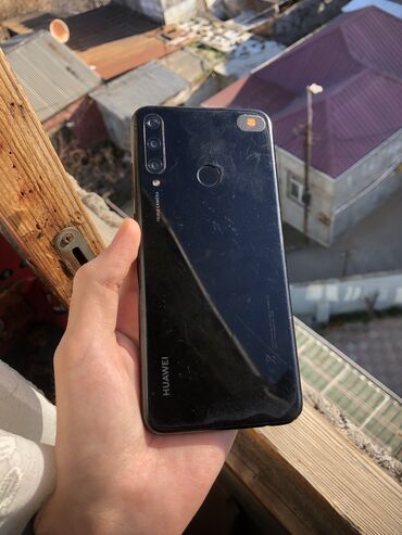 telefon ekran şəkilləri: Huawei Y6p, 64 GB, rəng - Qara, Barmaq izi, Face ID, Sensor