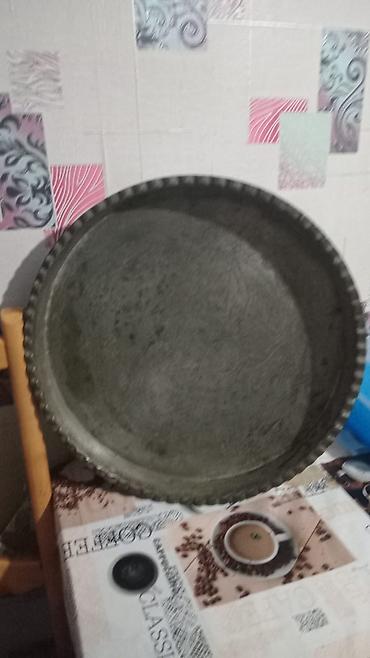 fresh catering: Böyük metal sini/tray - Material: Dəmir/metal (qalın divarlı, möhkəm) — 1