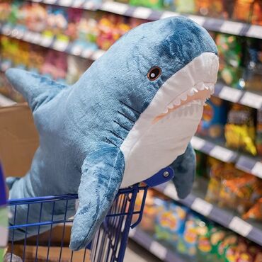 акула игрушка: Знаменитая Акула IKEA 100 cm