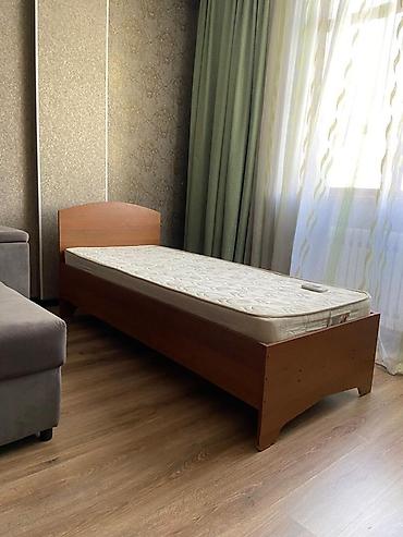 bunk bed: Односпальная кровать, Б/у, С матрасом, длина - 195 см — 3