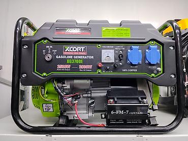 Все для дома и сада: Бензиновый генератор Xcort XG3700E - Номинальная мощность: 2500 Вт - — 1