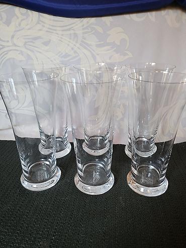 Čaše: Case za pivo kristal Kuhn Rikon. Case sve na njima odsjaj od — 8