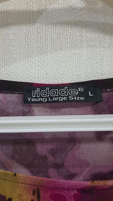 kişi geyimler: Ridade “Young Large Size” qadın bluzası - Ölçü: L - Dizayn: Canlı — 3