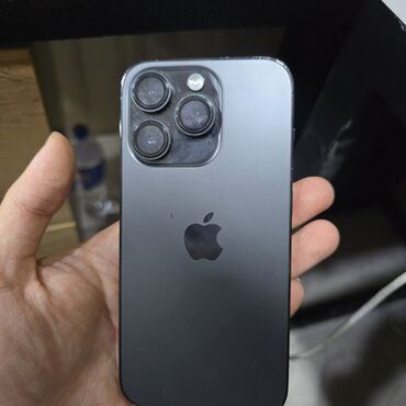 8 айфон: IPhone 14 Pro, Б/у, 256 ГБ, Black Titanium, 78 %