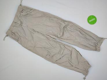 jeansy ecru: PULL&BEAR, Spodnie cargo damskie, rozmiar S — 2