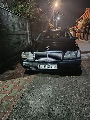 mersedes e class: Mercedes-Benz S-Class: 1998 г., 5 л, Автомат, Бензин — 7