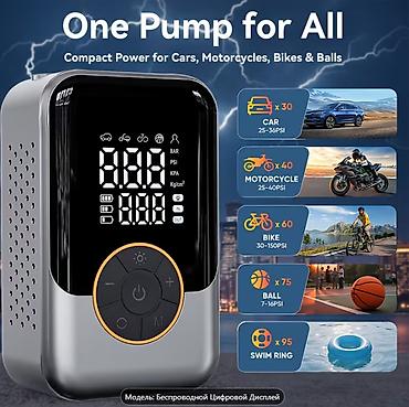 nado: Rəqəmsal displeyli portativ hava kompressoru – 150 PSI-a qədər - 5 — 3