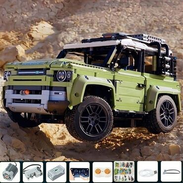 ойунчук машина: Конструктор Technic Land Rover Defender 🔥🔥🔥 на пульте управления