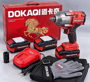 Аккумуляторный ударный гайковерт DOKAQI (Li-ion) Комплектация: -