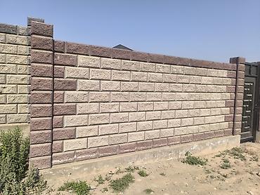 Пескоблок: Пескоблок Рваный, Стеновой, 190x190x390 — 16