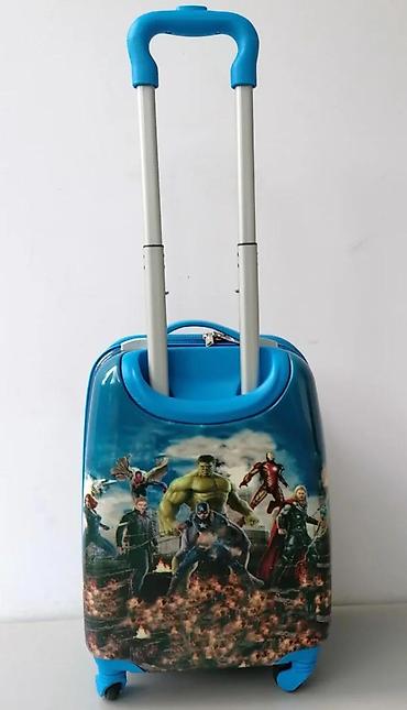 Rančevi, torbe i koferi: Dečji set kofera sa superherojskom tematikom (2 kom) - Dizajn: tvrde — 18