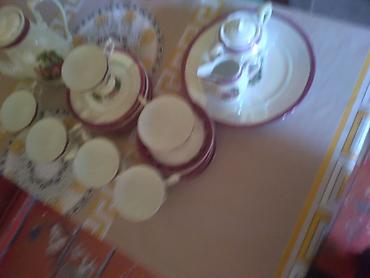 Çay dəstləri və servizlər: Çay dəsti, rəng - Ağ, Farfor — 1