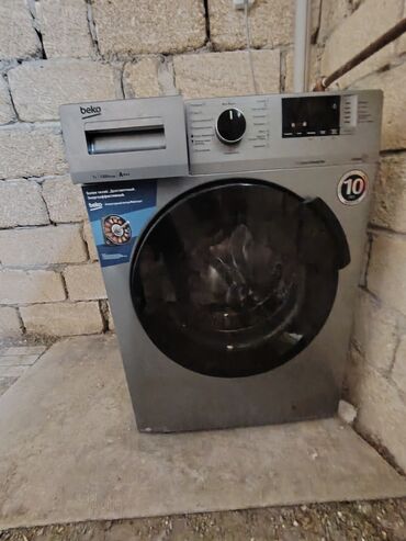 işlenmiş paltaryuyan maşinlar: Paltaryuyan maşın Beko, 7 kq, İşlənmiş, Avtomat, Qurutma var, Kredit yoxdur, Ödənişli çatdırılma