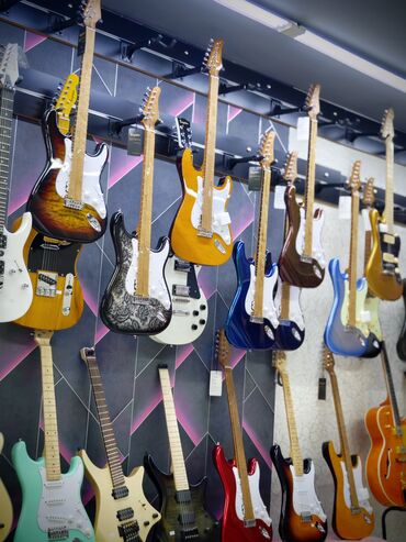 Elektro gitaralar: Elektron gitara, 6 sim, Yeni, Ünvandan götürmə — 5