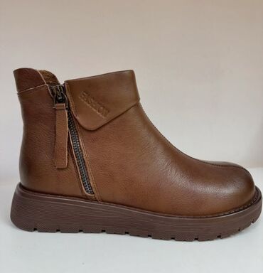 Сапоги: КОЖАНАЯ ОБУВЬ ОТЛИЧНОГО КАЧЕСТВА ИЗ 100% НАТУРАЛЬНОЙ КОЖИ.ЕВРОЗИМА