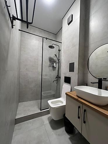 микрорайон: 1 комната, Арча-Бешик ж/м, Душевая кабина, Постельное белье, Кондиционер — 1
