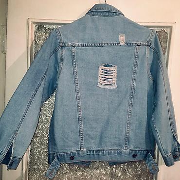 Джинсовые куртки: Джинсовая куртка, Осень-весна, 2XL — 4