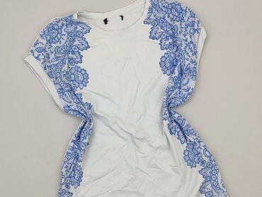 białe t shirty guess: Футболка, S, стан - Хороший