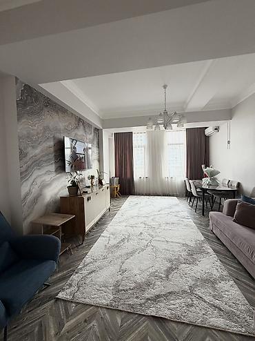 аламаидин 1: 3 комнаты, 112 м², Элитка, 5 этаж, Дизайнерский ремонт — 1