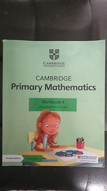 для школы: Учебное пособие Cambridge Primary Mathematics Workbook 4 (Второе — 1