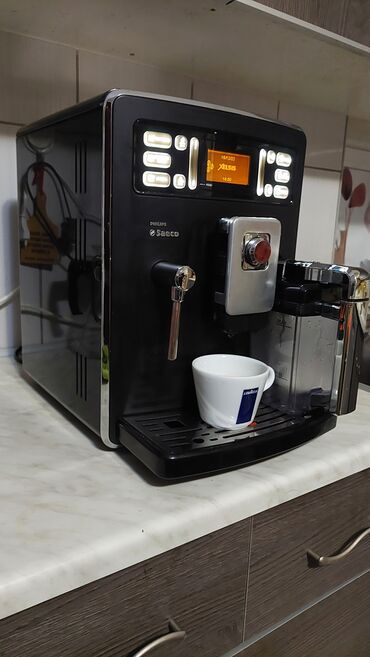 aparat za espresso: Aparat za espresso sve kafe pravi saeco servisiran spreman za
