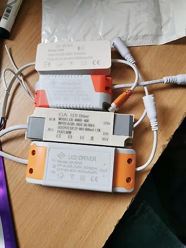 Rasveta: Rezervni drajveri ispravljači za LED panele 3-52w. Rezervni — 3