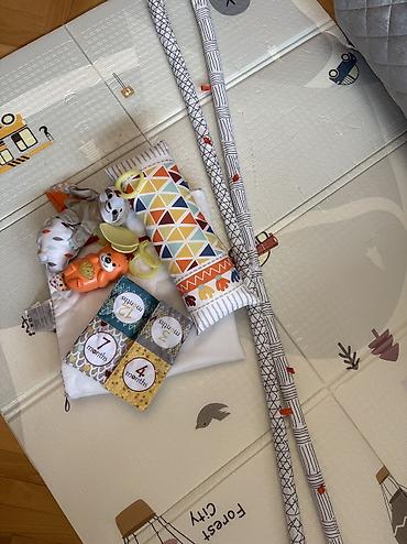 Манежи: Fisher Price brendindən inkişaf etdirici xalça satılır — 55 AZN! 💞 — 5