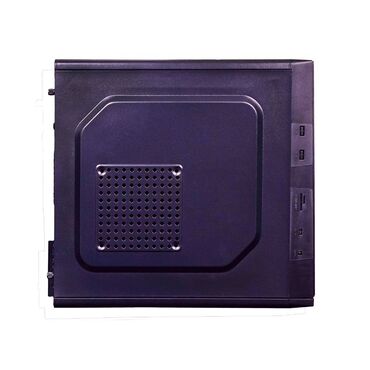 корпусы для компьютера: ПК корпусу, Жаңы, Jump, Micro-ATX, түсү - Кара