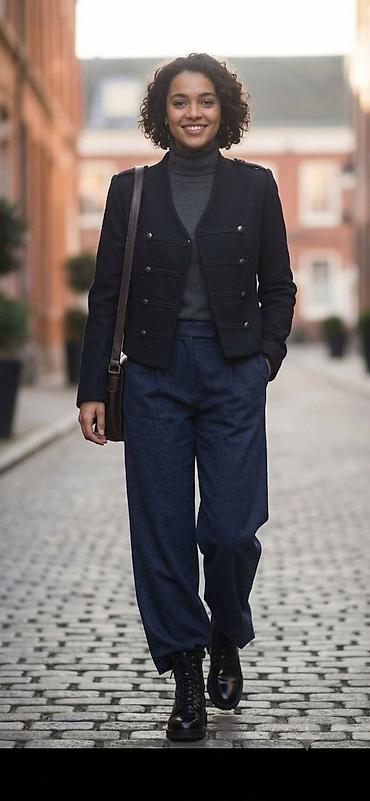 meta eynək: Pencək, H&M, M — 1