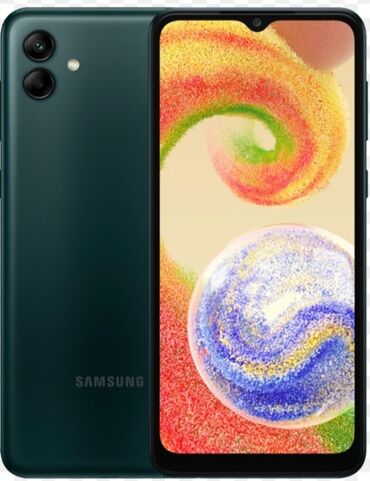 samsung 6: Samsung Galaxy A04, цвет - Синий, Две SIM карты