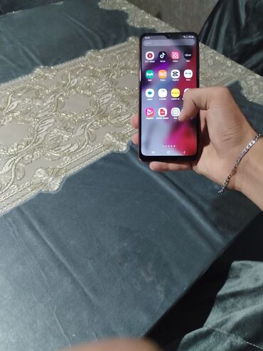 Samsung: Samsung Galaxy A12, 128 GB, rəng - Qırmızı, Barmaq izi — 6