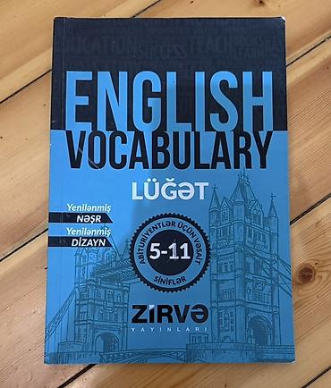 Lüğətlər: Məhsul: English Vocabulary – Lüğət (Zirvə Yayınları) Təsvir: - — 1