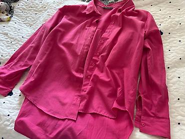 pull and bear: Polo köynək, Trendyolmilla, M, rəng - Çəhrayı — 3