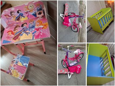 Детские велосипеды: Детский велосипед, 2-колесный, 4 - 6 лет, Для девочки, Б/у