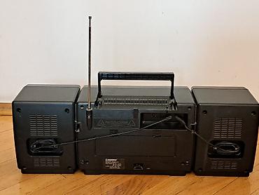 GoldStar portativ radiokaset pleyer (boombox) - İki ayrılabilən
