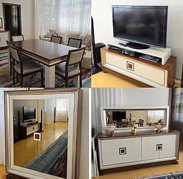 kamod satilir: ✅Tecili qonag Desti 300 AZN satılır Deste masa Desti+qorka+kamod ve TV — 1