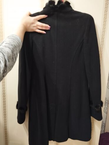 женские классические пальто: Пальто One size, цвет - Черный