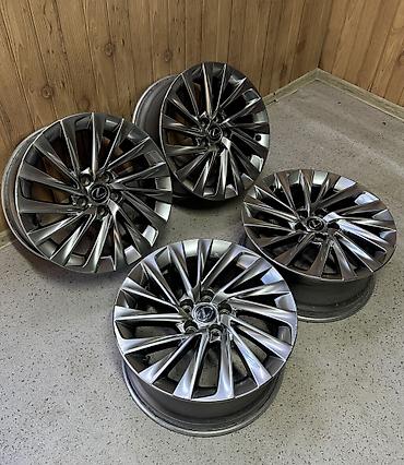 r18 lexus: Литые Диски R 18 Lexus, Комплект, отверстий - 5, Б/у — 3