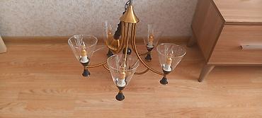 listurlar: Çılçıraq, 5 lampa, Metal — 1