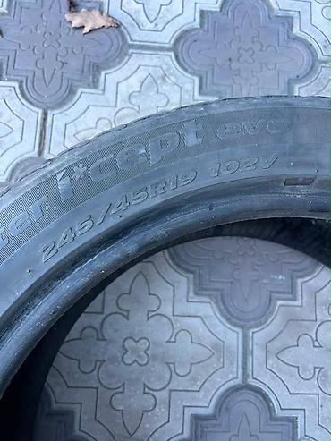 outback xt: Комплект шин Hankook i*cept evo - Размер: 245/45 R19 - Индекс — 1