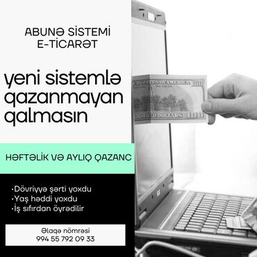 SMM menecerlər: SMM menecer tələb olunur, İstənilən yaş, Təcrübəsiz — 1